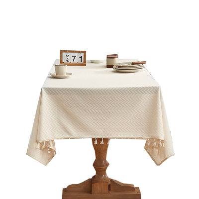 Dust-Proof and Heat-Resistant Geometric Tablecloth