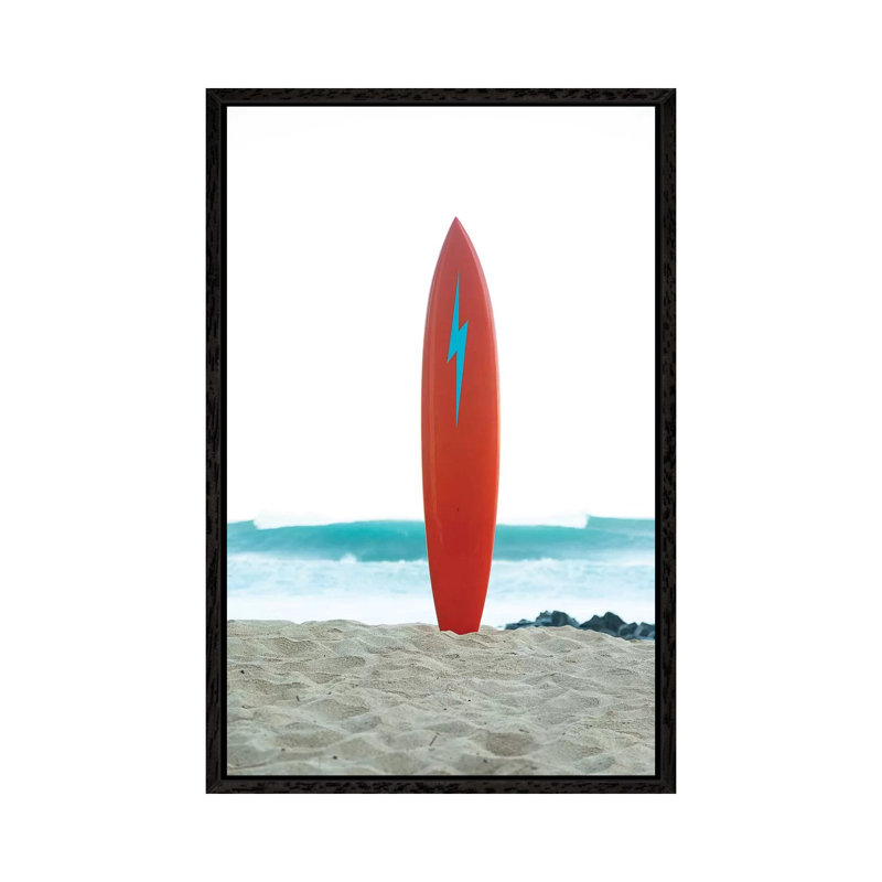 Bolt by Sean Davey - Print on Canvas, Black Floater Framed, 66.04cm H x 45.72cm W x 3.81cm D