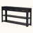Entryway Console Table with 4 Drawers and 2 Shelves, Suitable for Entryways, Living Rooms.-304347986
