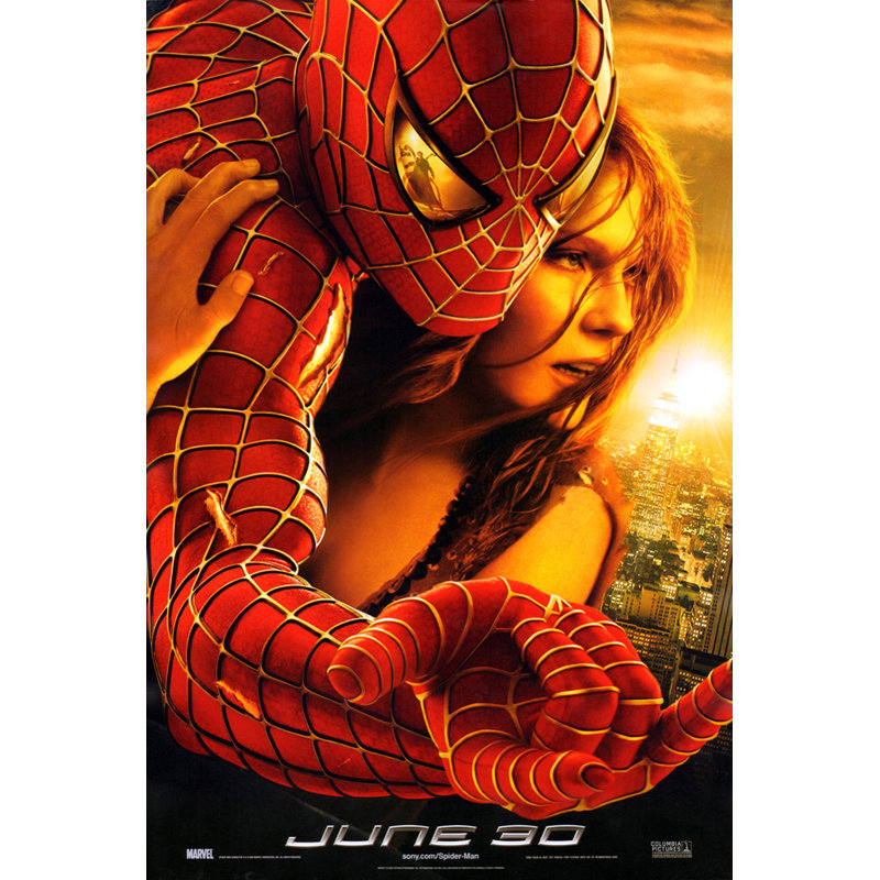Spider-Man 2, H 40 po x l 27 po