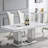 Granit Unfinished Metal Base Dining Table-99841142-99841145
