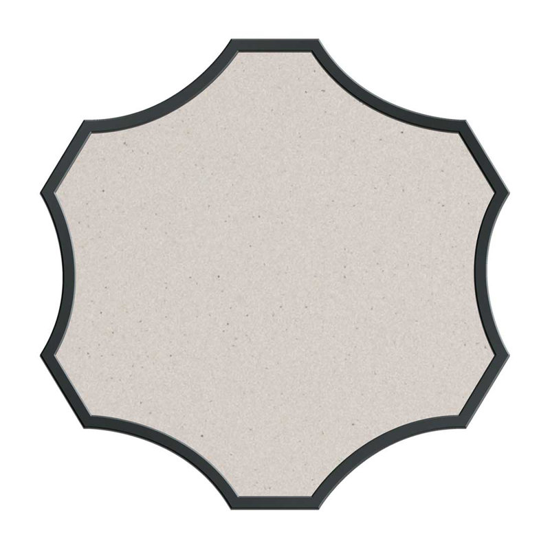 Clarice Outdoor Side Table, Slate Grey/Dove Grey