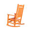 Chaise berçante d'extérieur en plastique Vinnie Potwin-1240043536
