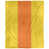 Jaune / rouge orangé / jaune