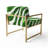 Zebra Striped - Upholstered Cabin & Lodge Accent Arm Chair-108432862-112840428