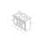 Disar 48" Double Bathroom Vanity Drawer With Carrara Quartz Top-side Splash&back Splash-110954379