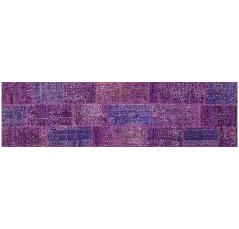 Tapis de couloir mauve Modern