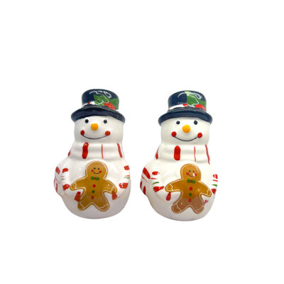 Snowman Salt & Pepper Shaker Set