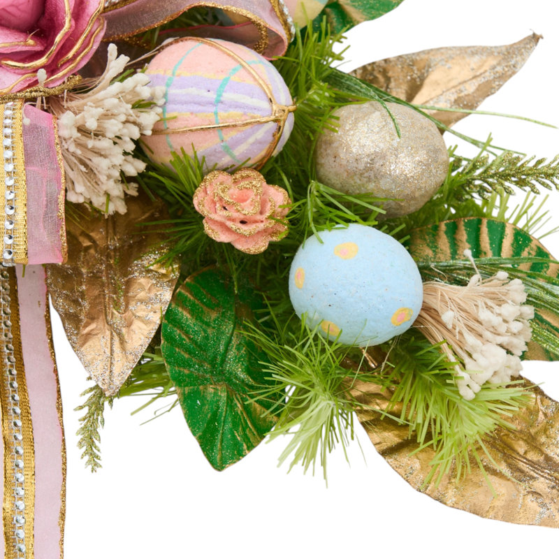Ornement floral Pâques