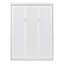 Lit escamotable double pleine grandeur avec tablettes