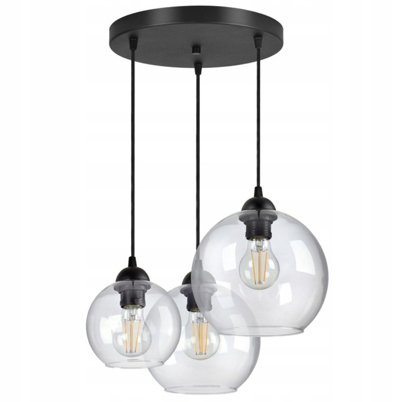Spurgeon 3 - Light Clear Cluster Pendant