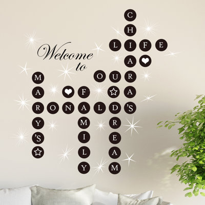Non-Wall Damaging Wall Decal