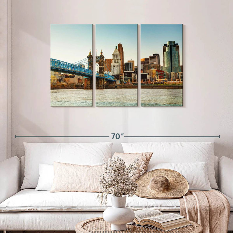Nicci Cincinnati Ohio, 28" H x 45" W