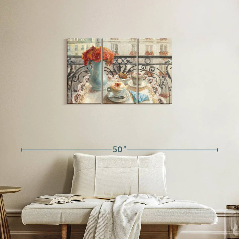 Yarlin Le Petit Dejeuner, 20" H x 33" W