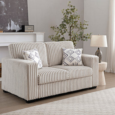 Causeuse en tissu Teddy
