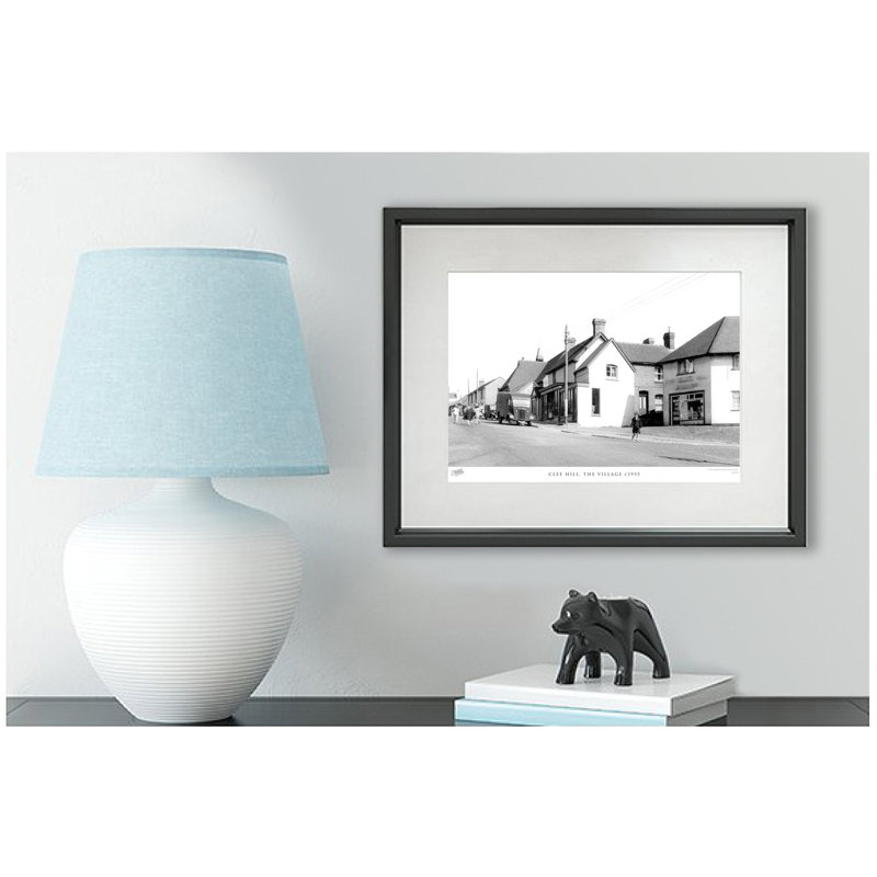 Clee Hill, The Village C1955 by Francis Frith - Single Picture Frame Print, 45cm H x 60cm W x 2.3cm D