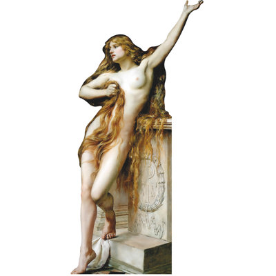 Femme debout en carton Hypatia