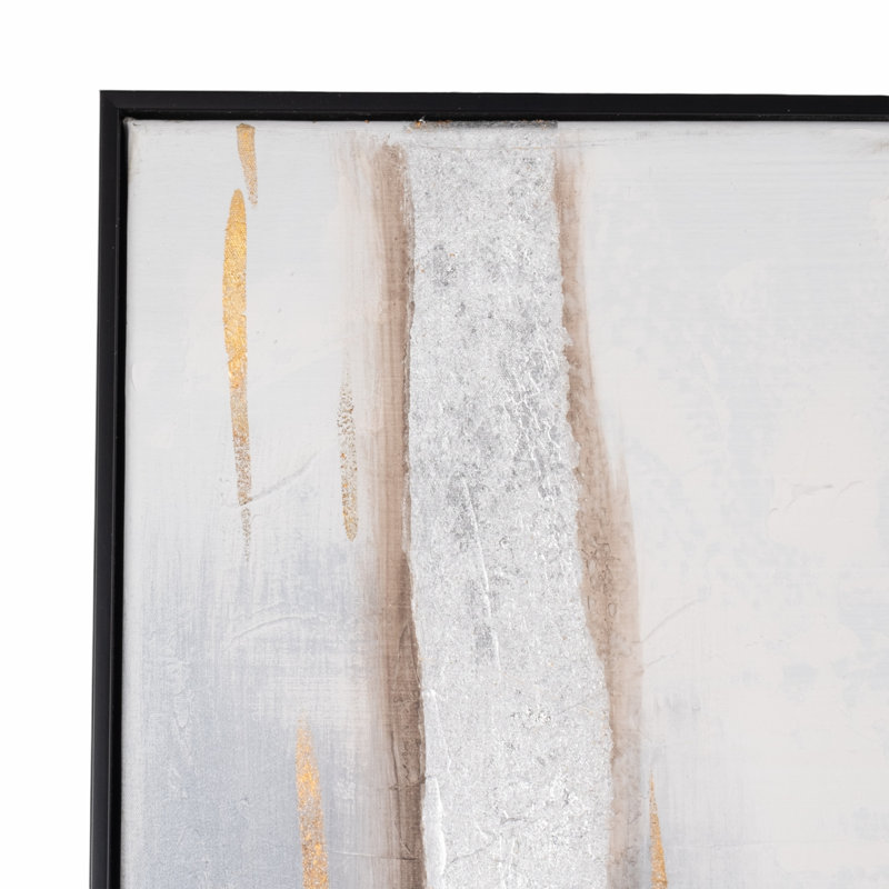 Ensemble de 2 peintures encadrées sur toile