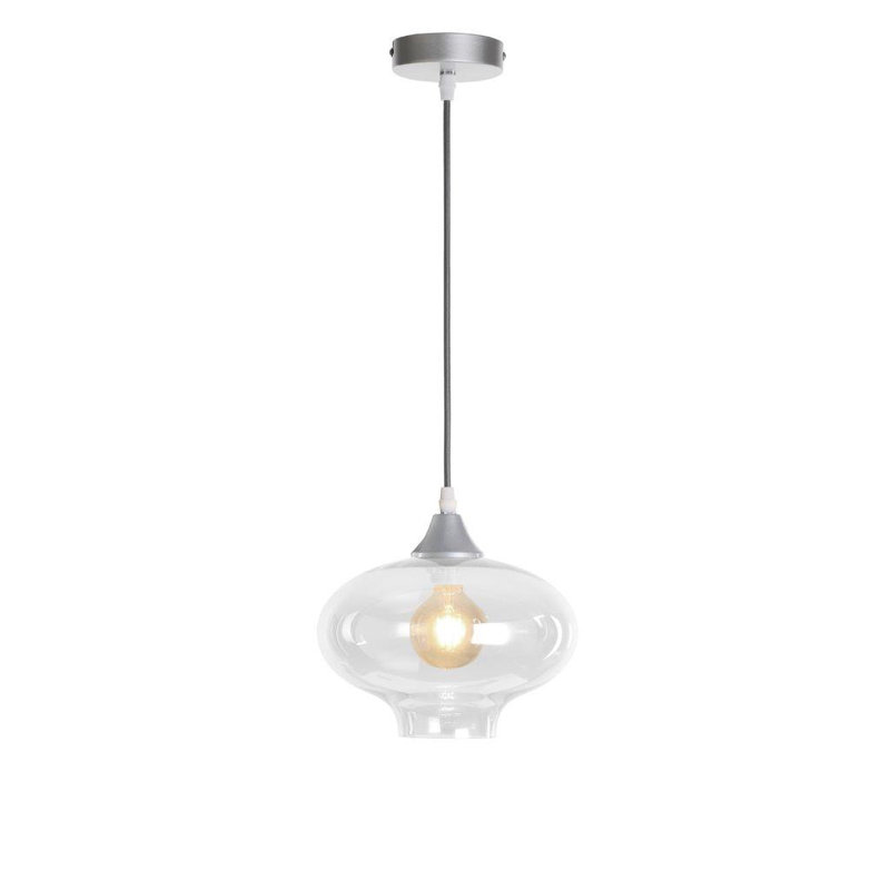 Cardiff 1 - Light Cylinder Pendant, Silver