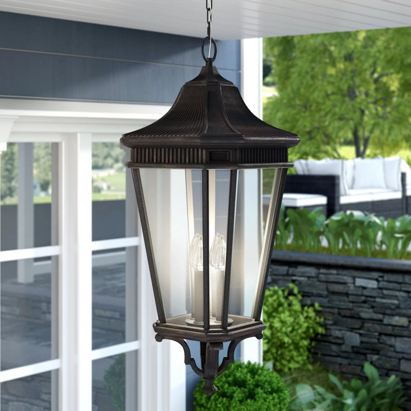 Cotswold Lane Large Pendant from Generation Lighting , Grecian Bronze