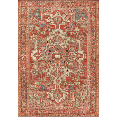 Thoms Damask Area Rug