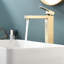 Robinet pour lavabo de salle de bain Elegant Gold