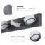 Luminaire de salle de bain 37 po à 5 lumières DEL moderne 37 po, noir élégant pour miroir, douche et décor de salle de bain-2067046822-2067046816-2067046813