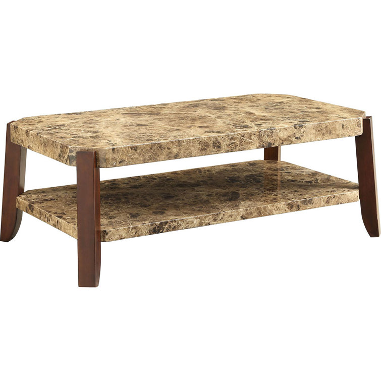 Latitude Run® Lithia Floor Shelf Coffee Table