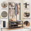 Hall Tree 100cm Wide with Bench and Shoe Storage-1805484920