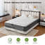 25cm Medium-Firm Memory Foam Pocket Sprung Mattress-101433407
