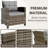 Arlayne 2-Person Outdoor Patio Seating Group with Cushions-1018693751