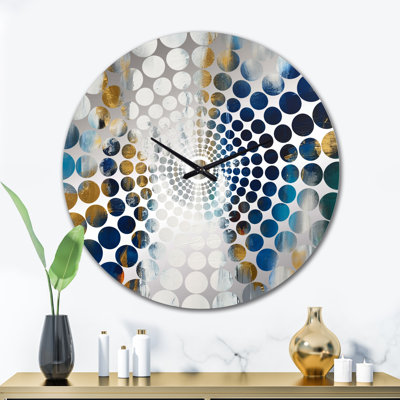 Greydy - Abstract Painting Wall Clock