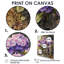 Leandra - Art mural sur toile à motif floral-313716828-313716832-313716838