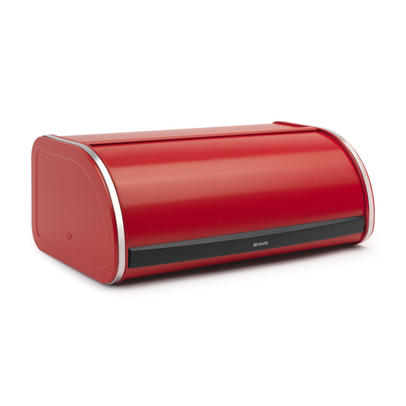 Brabantia Roll Top Bread Bin, Passion Red