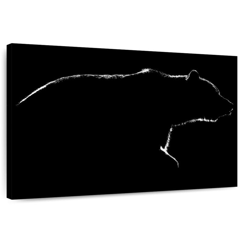 Brampt Bear Contour, 16" H x 24" W