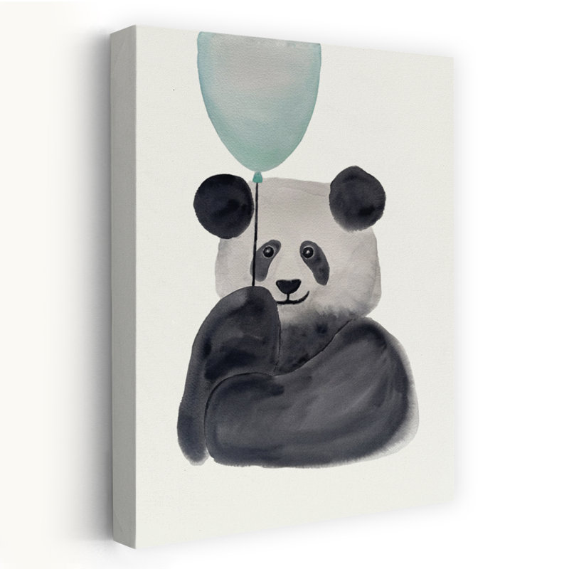 Art contemporain, art panda contemporain, H 24 po x l 16 po