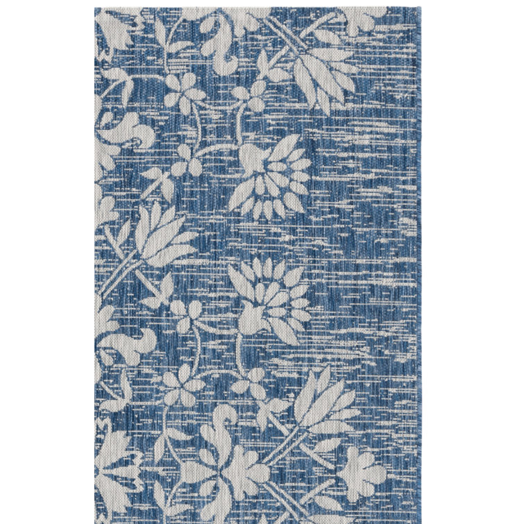 Amedee Performance Floral Indoor/Outdoor Area Rug