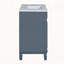 Meuble-lavabo 36 po avec lavabo supérieur, armoire de rangement moderne avec 2 portes à fermeture douce et 2 tiroirs, meuble-lavabo simple-111831878-111831876