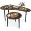 Ensemble de tables gigognes 2 pièces Hommoo