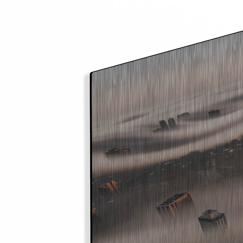 " Empire Fog " by Bruce Getty, 36" H x 24" W