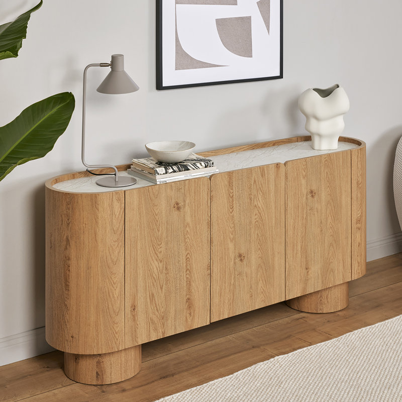 CIRCO 62.99" Sideboard 3 Doors 