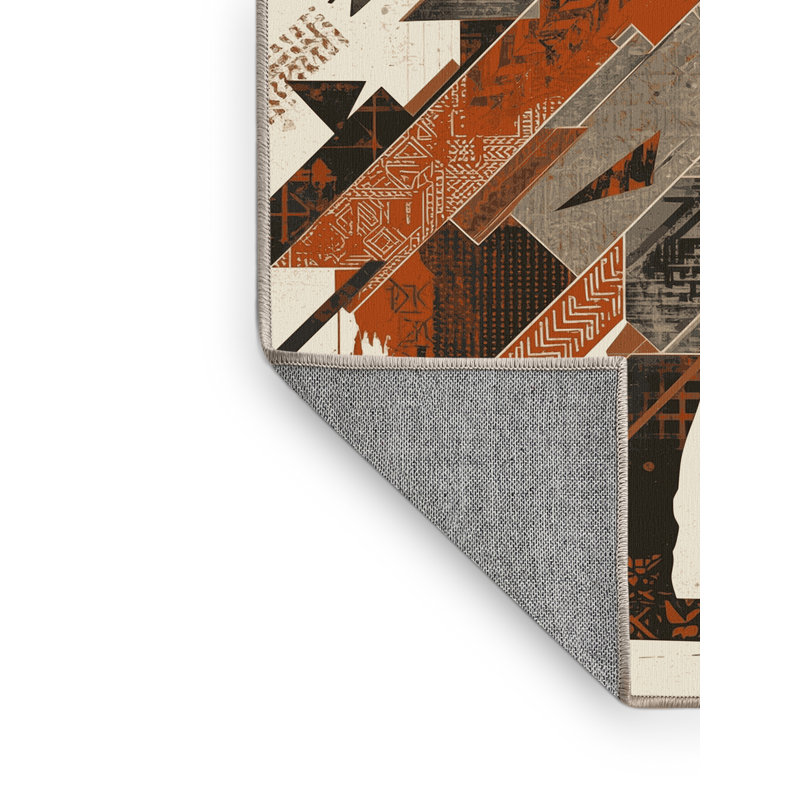 Tapis industriel beige Rocco Nomadic Raider lavable à la machine - reliure beige, 2 x 4