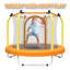 Trampoline pour tout-petits trampoline pour enfants intérieur et extérieur avec panier de basketball-124942171