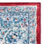 Tapis oriental rouge / ivoire Barcus-887745719