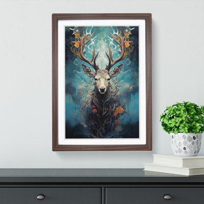 Stag Informel No.2 - Framed Print
