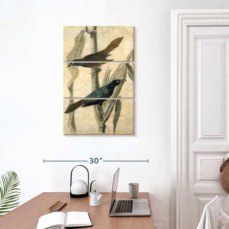 Brampt Purple Grackle, 32" H x 20" W