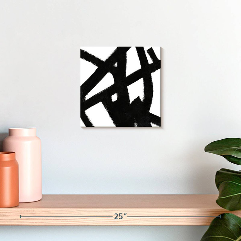 Avery Black Ink Streaks II