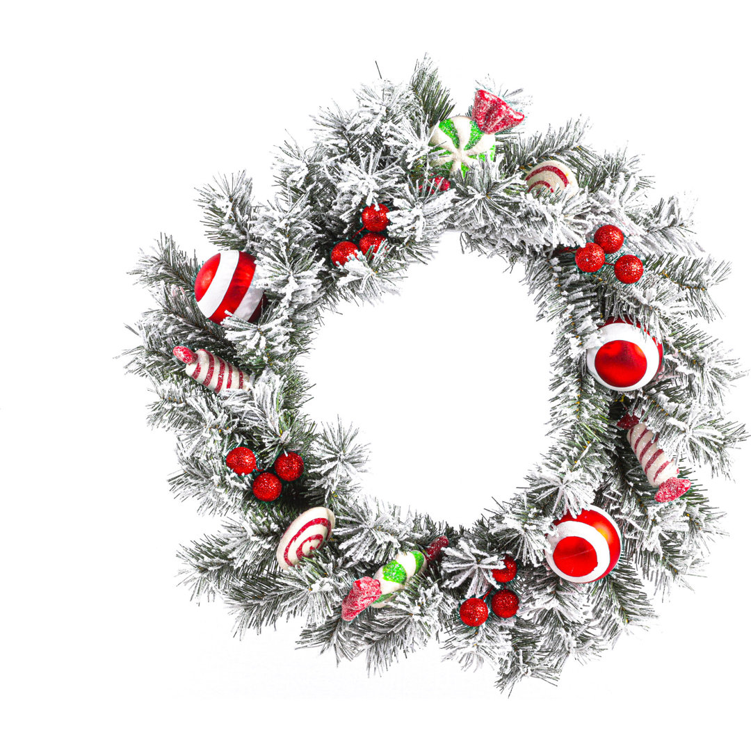 Faux 24'' Wreath The Holiday Aisle®
