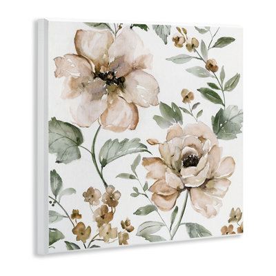 Art mural, "Dicat Blooming Florals", par Nan