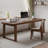 Light walnut Rectangular Solid Wood desk-1224500930